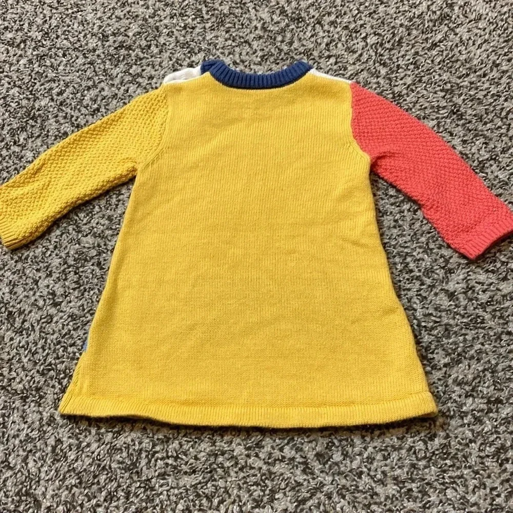 Nutmeg (UK) Knit Color Block Striped Jumper Dress